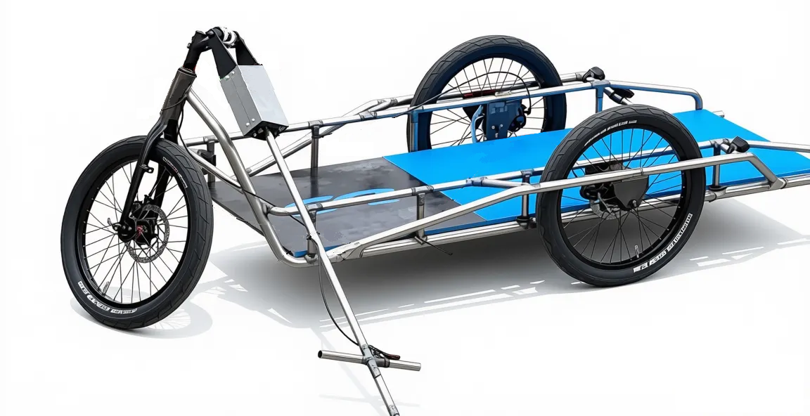 CREATIVE CARGO】3輪サイクルトレーラー｜自転車で牽引できる日本製